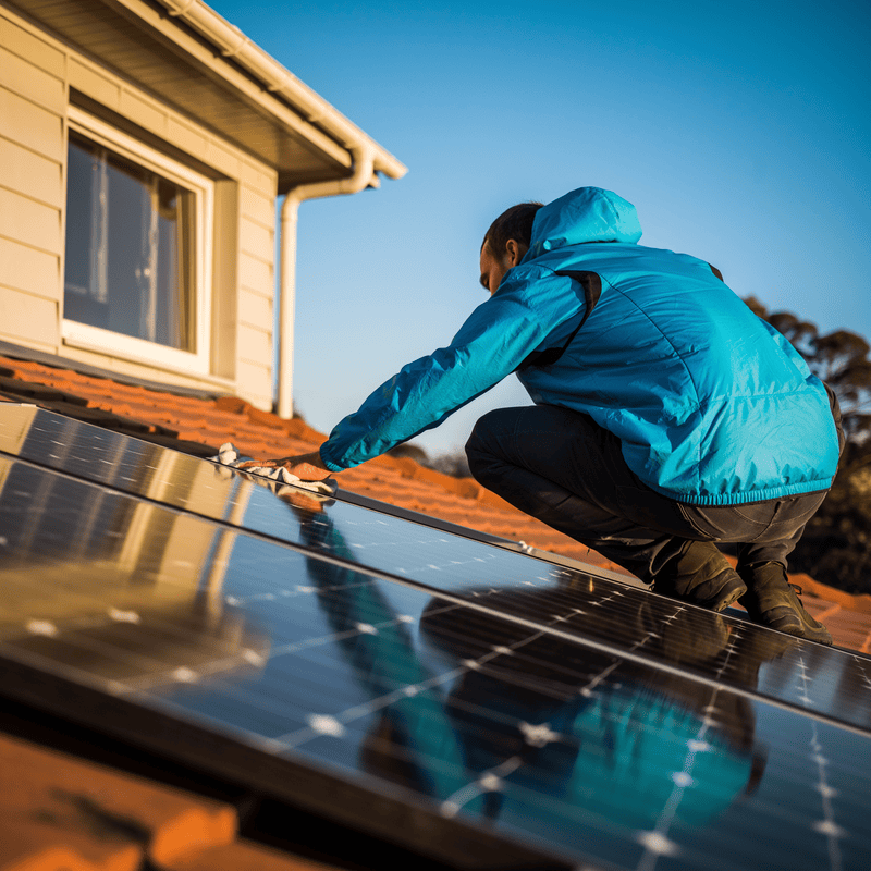 Solar Panel Cleaning service in Bunbury