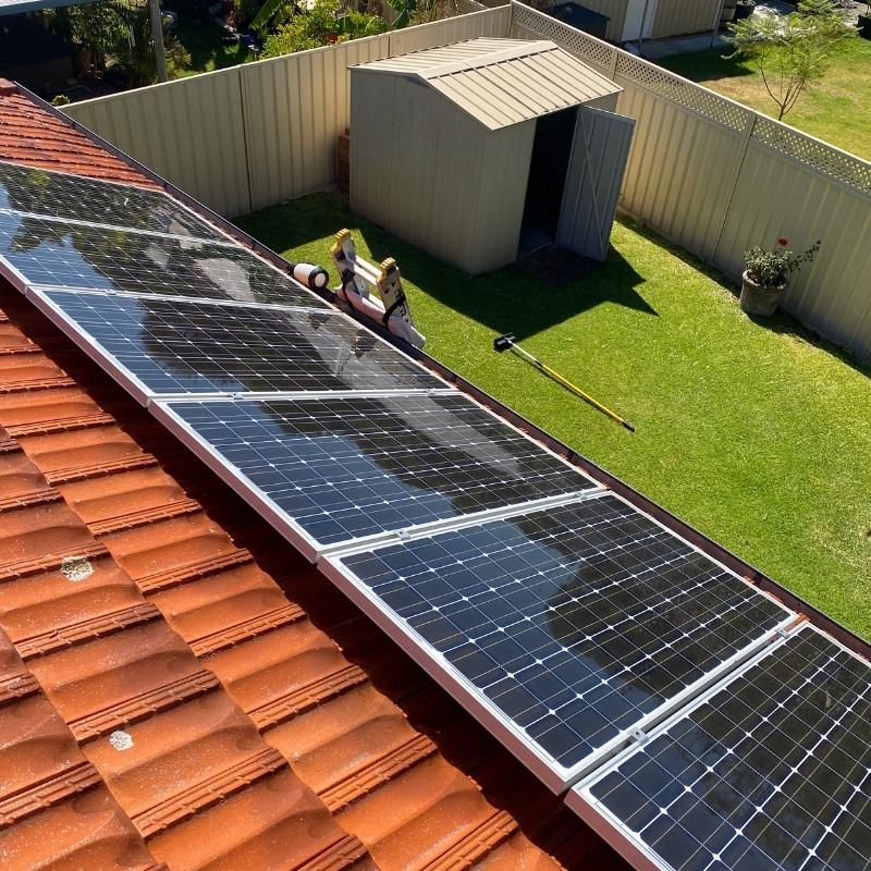 Solar Panel Cleaning Service in Bunbury